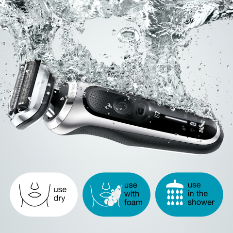 Braun Series 8 8453cc Electric Shaver for Men, 3+1 Head with Precision  Trimmer 