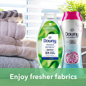Downy Odor Protect Fabric Deodorizer and Conditioner, Active Fresh, 32 fl. oz.