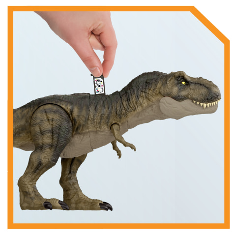 Jurassic World Thrash 'N Devour Tyrannosaurus Rex Figure | Mattel