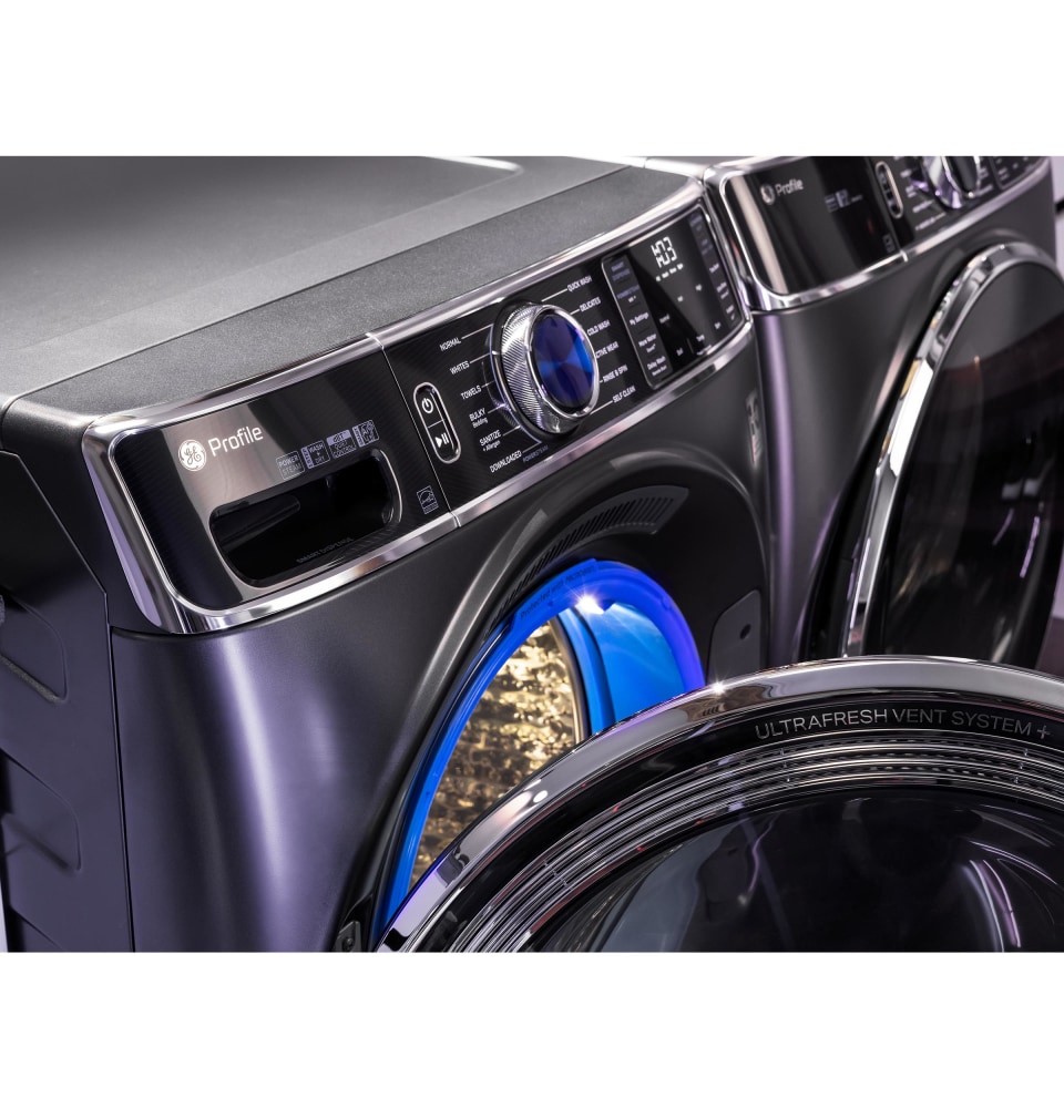 GE Profile™ 7.8 Cu. Ft. Carbon Graphite Front Load Gas Dryer | Master  Appliance | Monmouth, OR