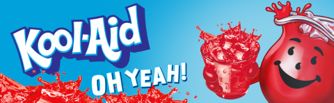 Kool-Aid Retro Jammers Rock-A-Dile Red Mixed Berry Drink