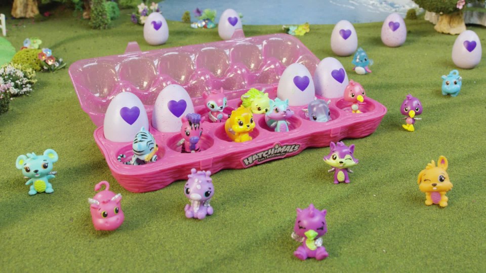 thumbnail video image 2 of Hatchimals ? CollEGGtibles 12-Pack Egg Carton, 2 of 12