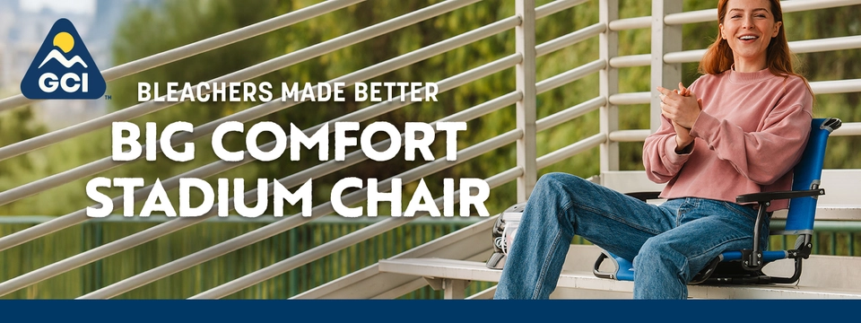 GCI Outdoor Big Comfort Stadium Chair with Armrests | Dick's