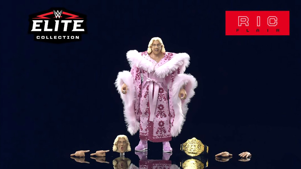 thumbnail video image 2 of WWE Ultimate Elite Ric Flair, 2 of 7