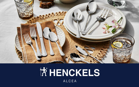 J.A. Henckels International Alcea 65-pc 18/10 Stainless Steel 