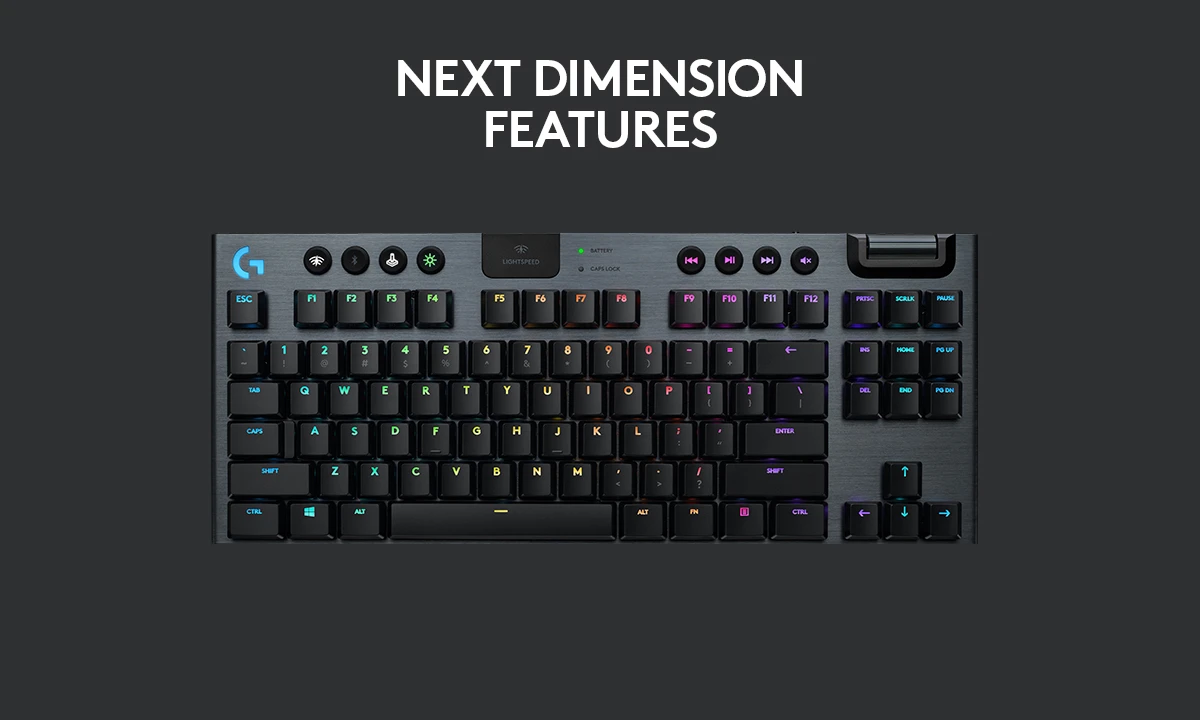 Logitech G Series G915 X LIGHTSPEED TKL Wireless Linear Gaming