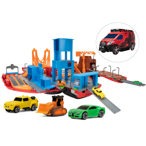 MICROMACHINES Large Playset Super Van City - Walmart.com