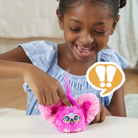 Furby Furblets Bam-Boo Mini Panda Friend Electronic Plush Toy for