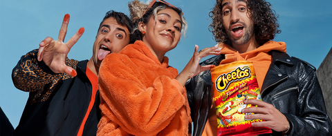 Cheetos Crunchy Flamin Hot Limon Flavored Cheese Flavored Snacks 3.25 —  Gong's Market