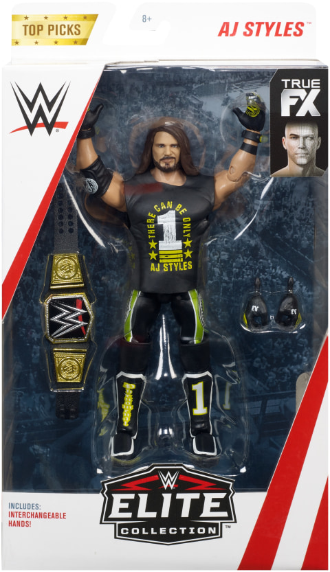 WWE Top Picks Elite Collection AJ Styles 6-Inch Action Figure