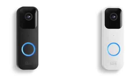 Blink Wi-Fi Wired/Wireless Smart Video Doorbell with Sync