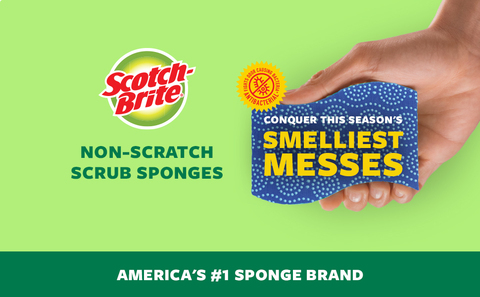 Scotch-Brite® Scrub Dots Non-Scratch Scrub Sponges, 3 pk - Gerbes