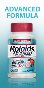 Rolaids Advanced Tablets (3 X 10 Ct, Assorted Berries) - Walmart.com ...