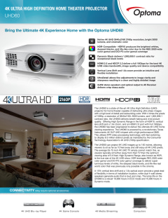 optoma uhd60 refurbished