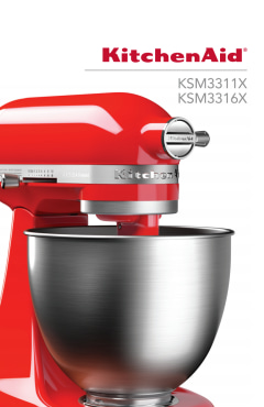 KitchenAid Artisan Mini 3.5 Quart Tilt-Head Stand Mixer - KSM3316X - Black  Matte
