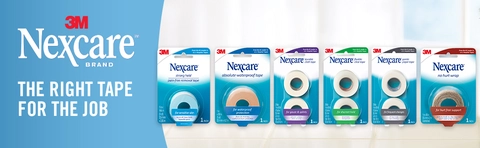 Nexcare Gentle Paper First Aid Tape - Hypoallergenic & Breathable For Sensitive Skin