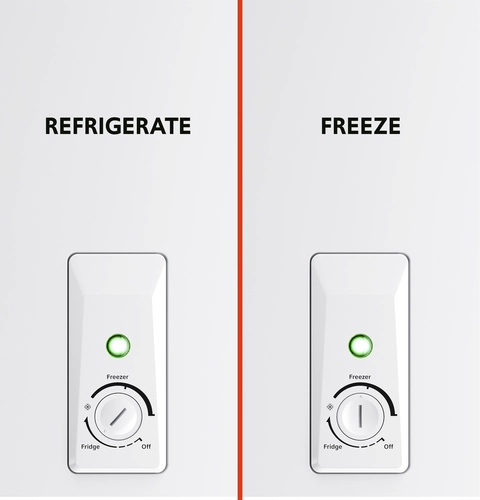 Convertible Freezer or Refrigerator Storage