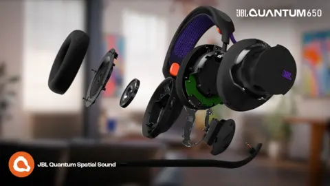 Headset Gamer JBL Quantum 650 Preto - Info Store | O melhor Mix em