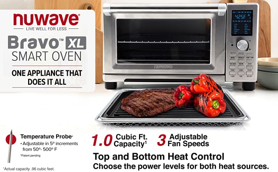 NuWave Bravo XL Air Fryer Convection Oven As Seen on TV