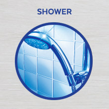 Lysol Spray limpiador de espuma para baños, limpiador de espuma para baños,  duchas, bañeras, 32 onzas