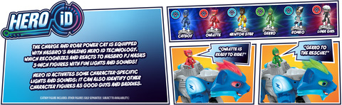 Hasbro - PJ Masks Animal Power, Gatto da Battaglia, F52025L00