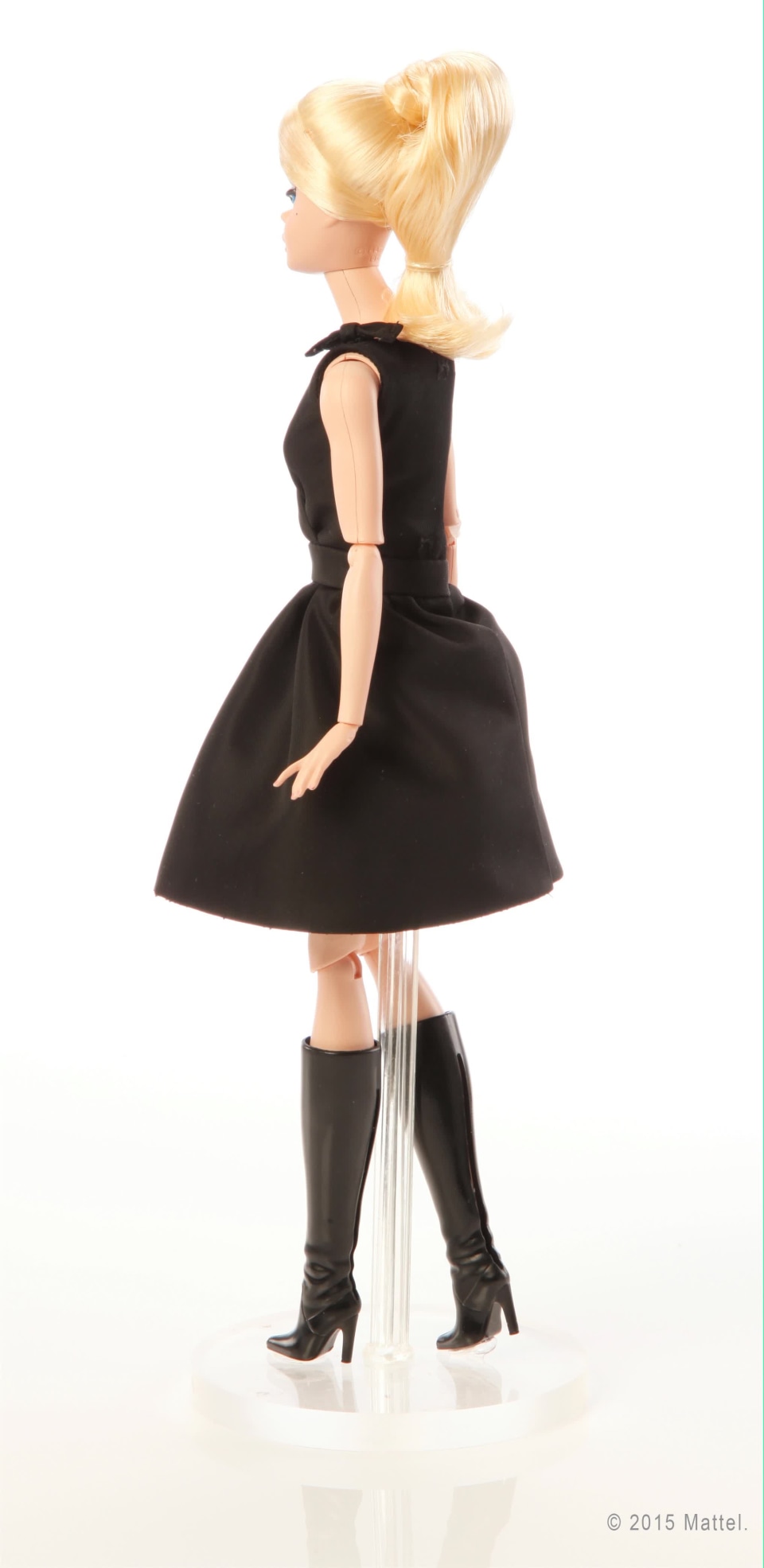 thumbnail video image 2 of Barbie Fashion Model Collection Doll, Black Dress, 2 of 11