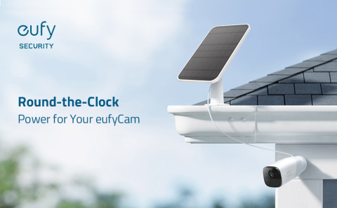 480 Eufy Solar Panel Eufy Solar Panel - Black T8700011