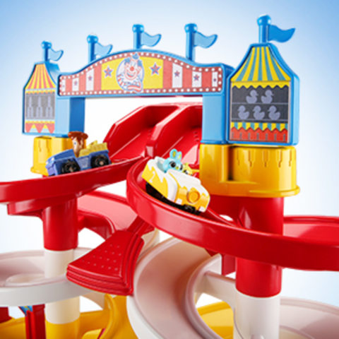 Disney Pixar Toy Story Carnival Spiral Speedway Playset - Walmart.com