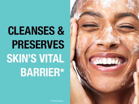 cleanses and preserves skin&#39;s vital moisture barrier