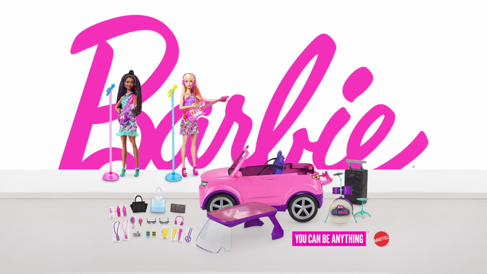 Big Dreams Tranforming Vehicle Playset Barbie Big City 