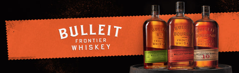 Bulleit Bourbon, Frontier Whiskey, 750ml - Princeville Wine Market