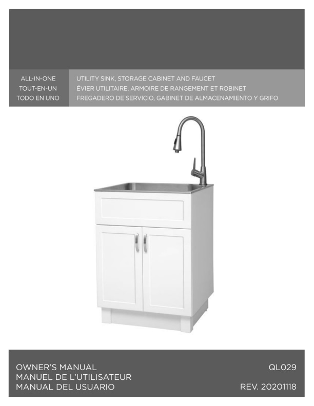 Westinghouse Deluxe Utility Sink And Storage Review www
