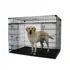 lucky dog crate sliding door