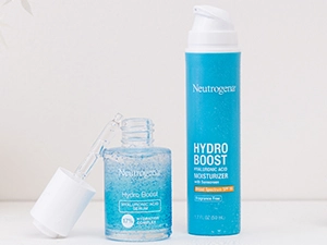 Pair Face Serum in the daytime with Neutrogena Hydro Boost Hyaluronic Acid SPF 50 Moisturizer