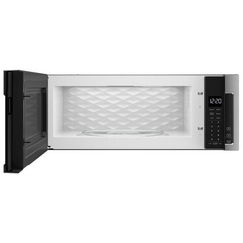 top hinge microwave