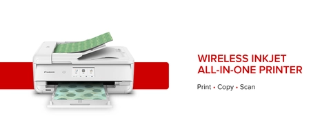 Canon PIXMA TS9521Ca Wireless Color All-In-One Inkjet Photo