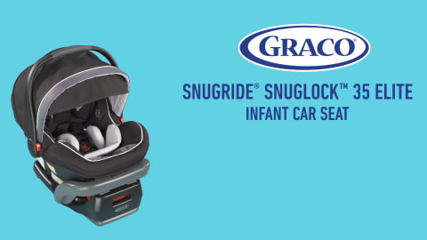 Graco Snugride Snuglock 35 Elite Infant Car Seat Baby - Graco Snugride Snuglock 35 Elite Infant Car Seat Installation