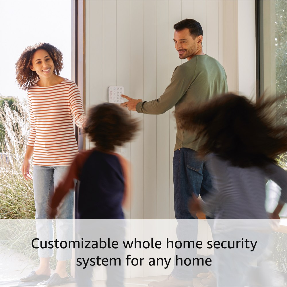 Ring Security Alarm 14piece Kit, Gen 2 with Stick Up Cam, Smoke/Co Li