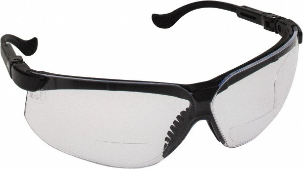 M.S.C.  Uvex - Magnifying Safety Glasses: 2.00, Clear Lenses, Scratch