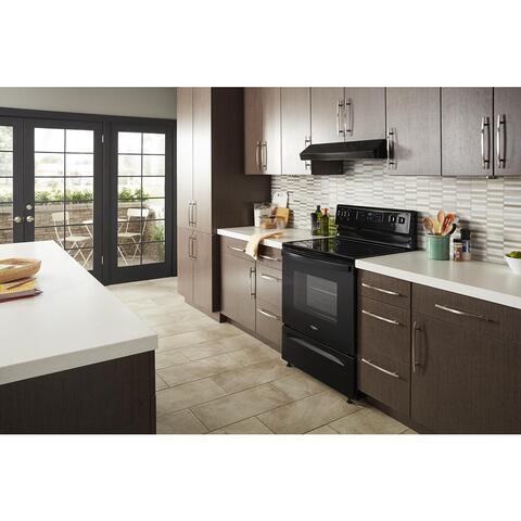 Whirlpool® 24 2.9 cu.ft. Stainless Steel Electric Range (Smooth Top) at  Menards®