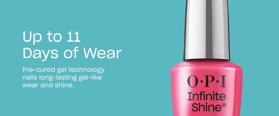 OPI Infinite Shine Up to 11 days of wear