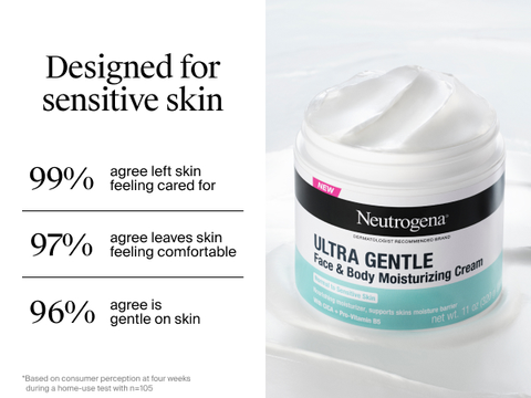 Designed for sensitive skin, cream unscented body cream body hand cream body cream moisturizer