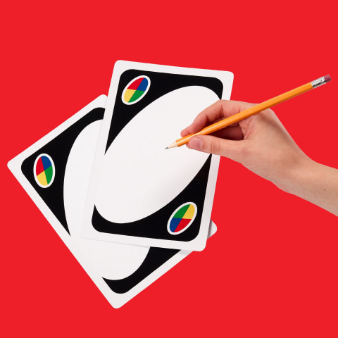 Giant UNO Card Game for Kids, Adults and Family Night, 108 Oversized Cards  for 2-10 Players