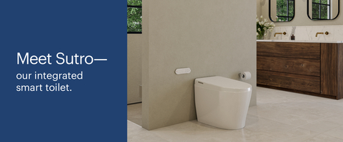 Meet Sutro— our integrated smart toilet.