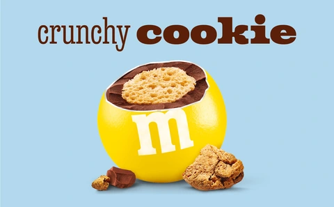 M&M's M&M'S Crunchy Cookie Milk Chocolate Candy Bag | Hy-Vee