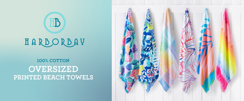 printed beach towels