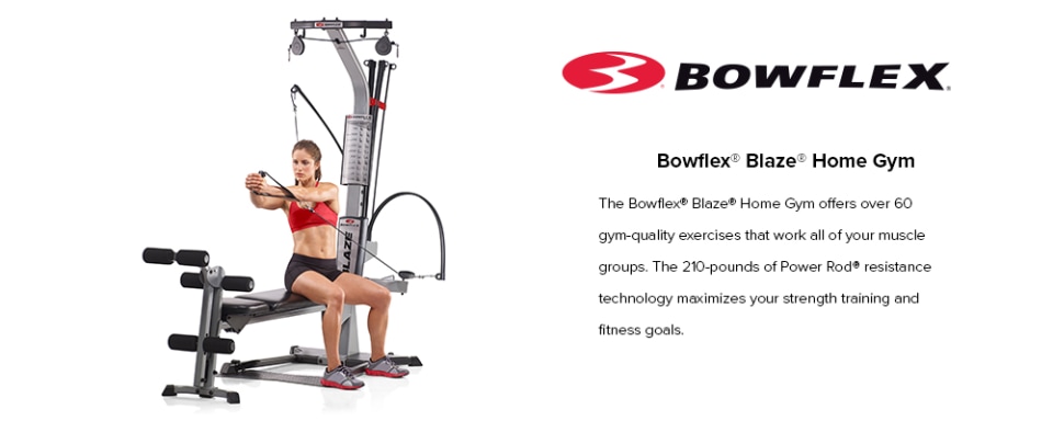 bowflex blaze home gym for sale