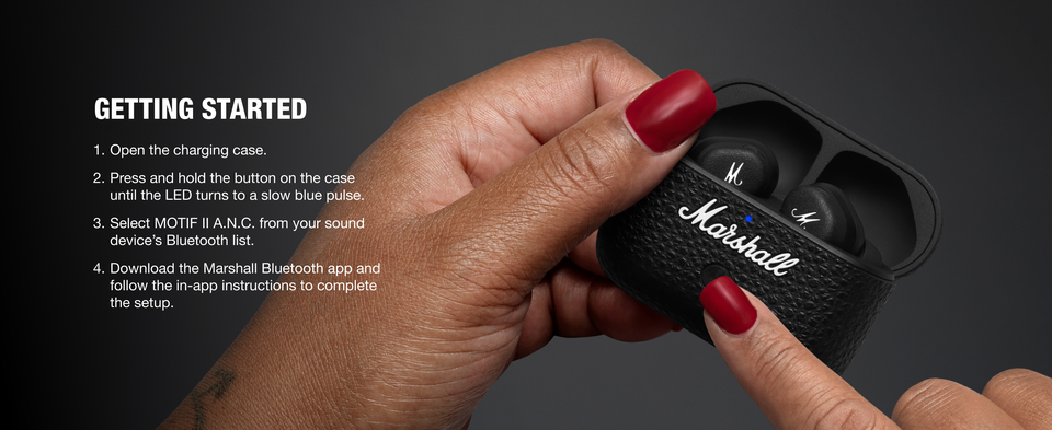 Marshall Motif II ANC True Wireless Earbuds | Shop Now