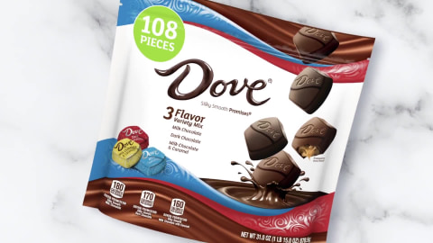 Dove Promises Dark Chocolate Candy Individually Wrapped Bulk Pack( 43.07 oz, 150 Piece) Bag