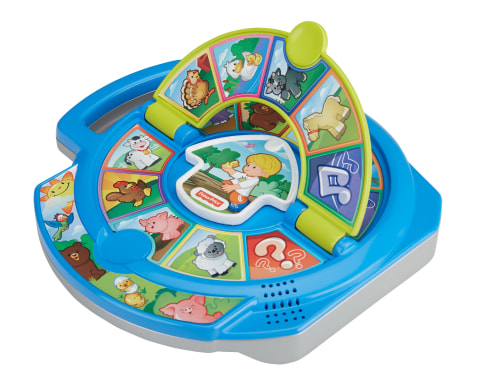  Fisher-Price Little People Toddler Learning Toy World of  Animals See 'n Say with Music and Sounds for Ages 18+ Months : Toys & Games
